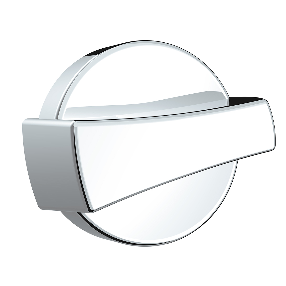 Chrome A/C & Heater Control Knob For Peterbilt