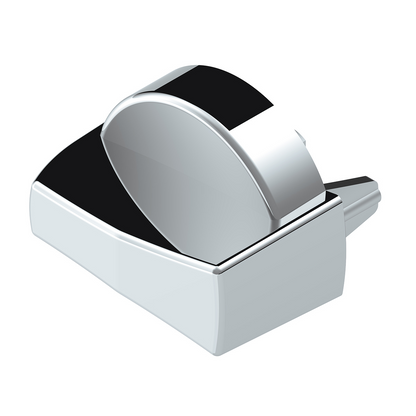 Chrome A/C & Heater Control Knob For Peterbilt