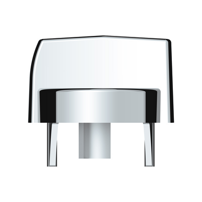 Chrome A/C & Heater Control Knob For Peterbilt