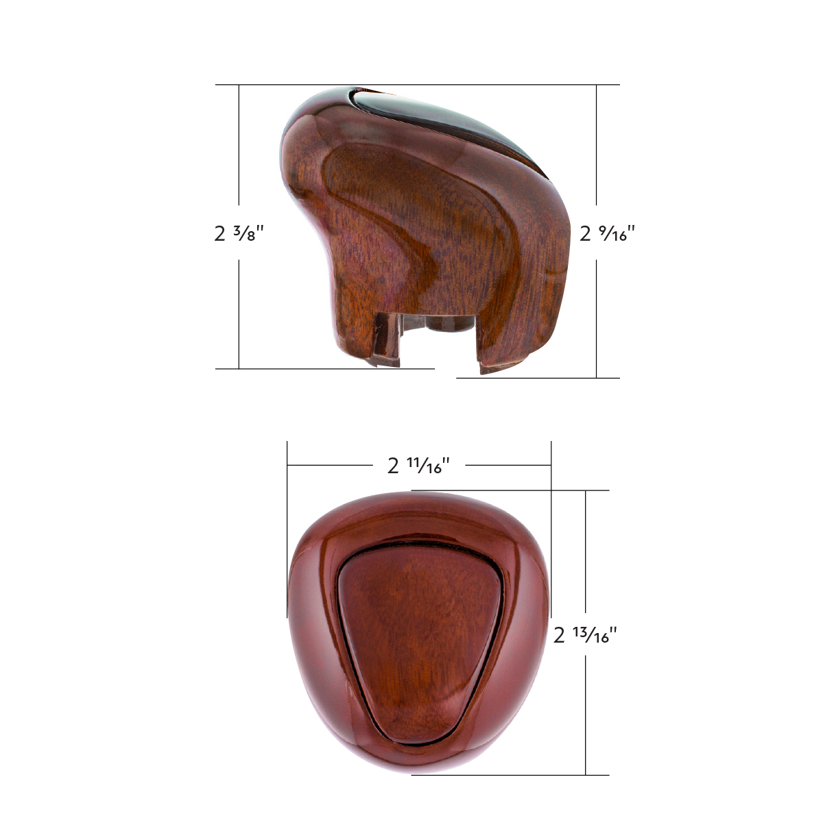 Wood Gearshift Knob For 13/15/18 Speed Eaton Fuller