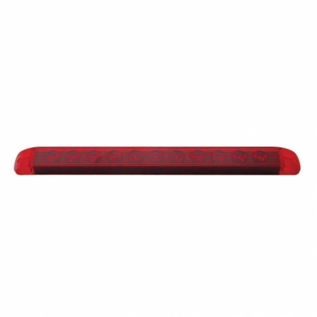 11 LED 17" Light Bar Only (Stop, Turn & Tail) - Red LED/Red Lens