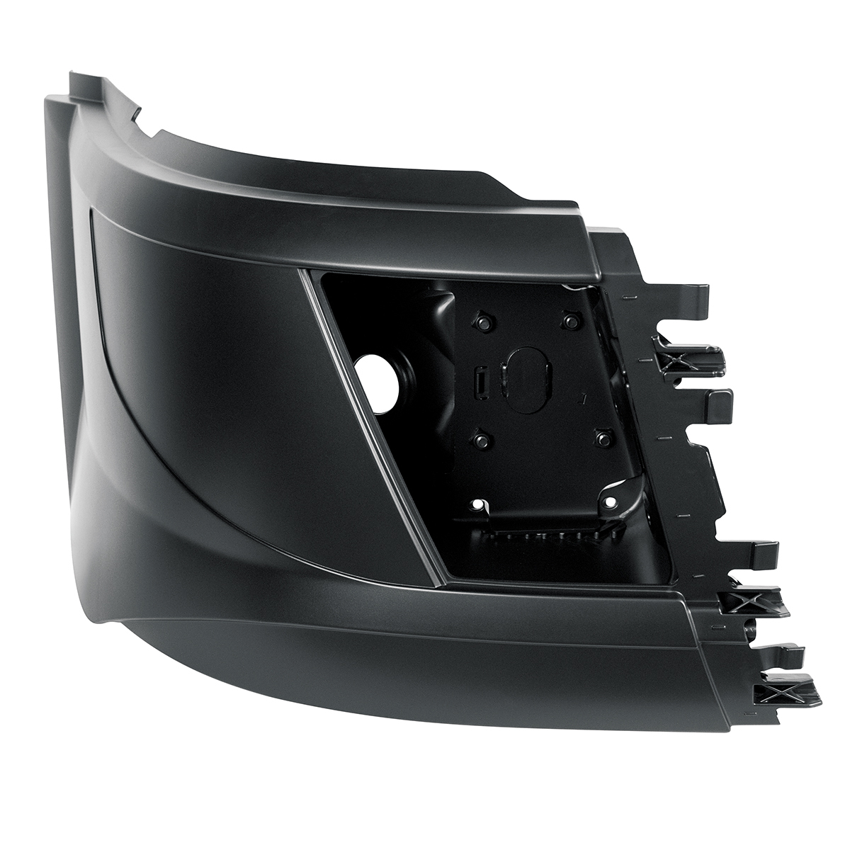 Bumper End With Fog Light For 2015-2017 Volvo VNL With Aero Style Bumper - Passenger