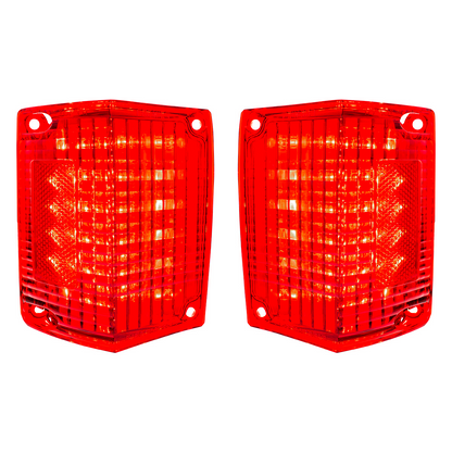 36 LED Tail Light Set For 1970-1972 Chevy El Camino/Station Wagon (Pair)