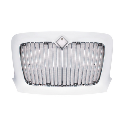 Chrome Grille With Bug Screen For 2002+ International Transtar