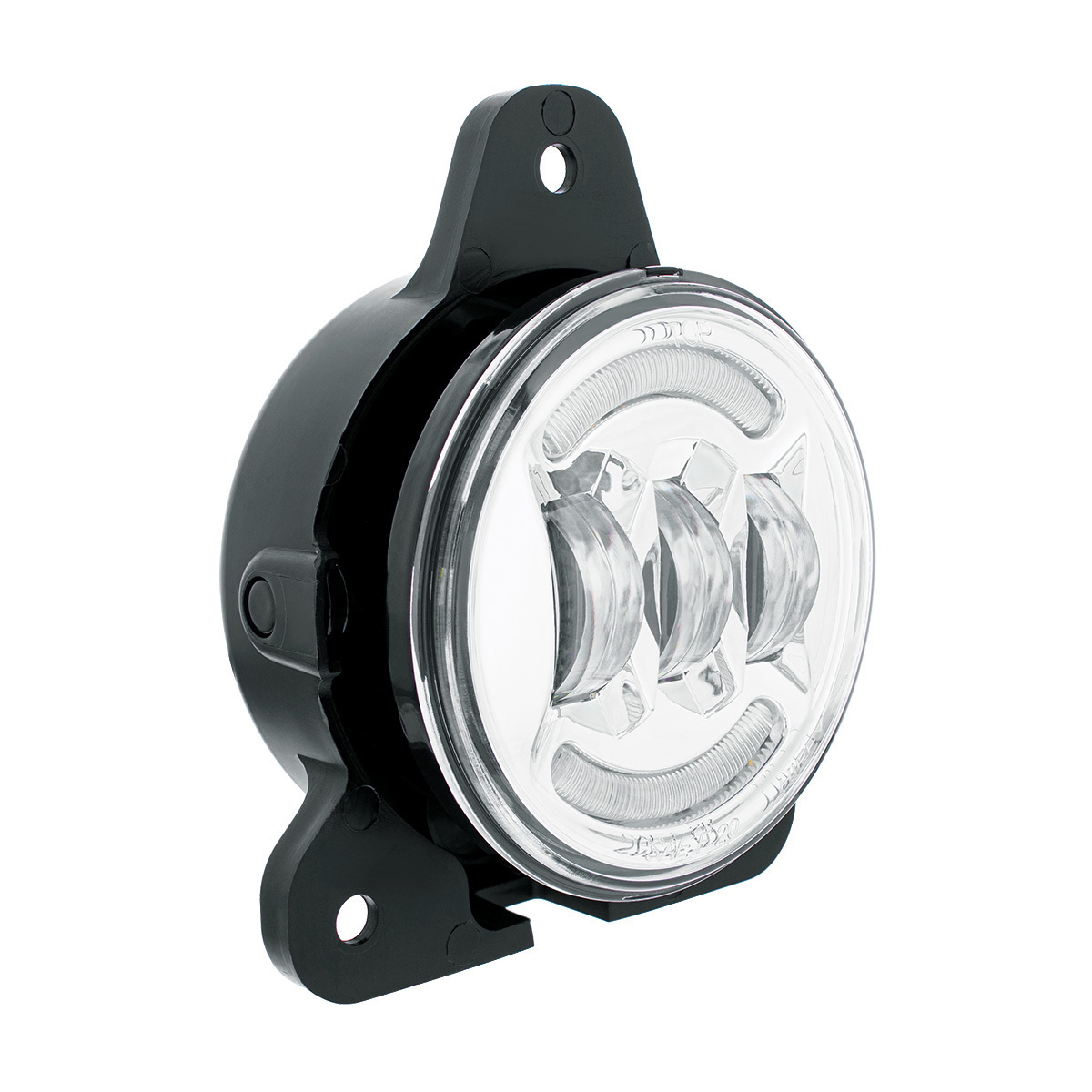 Chrome 6 LED Competition Series Projector Fog Light For 2018-2024 Volvo VNR