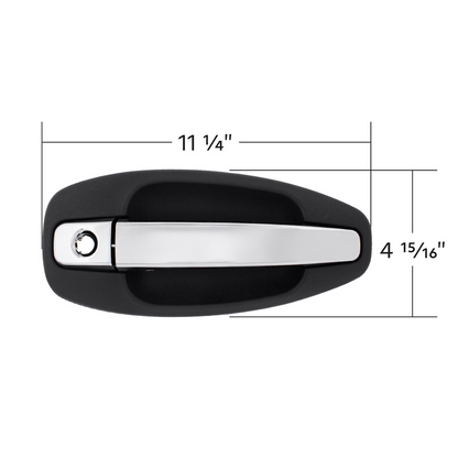 Chrome Exterior Handle For Kenworth T680/T880 (2013-2026) And W990 (2019-2026) - Passenger