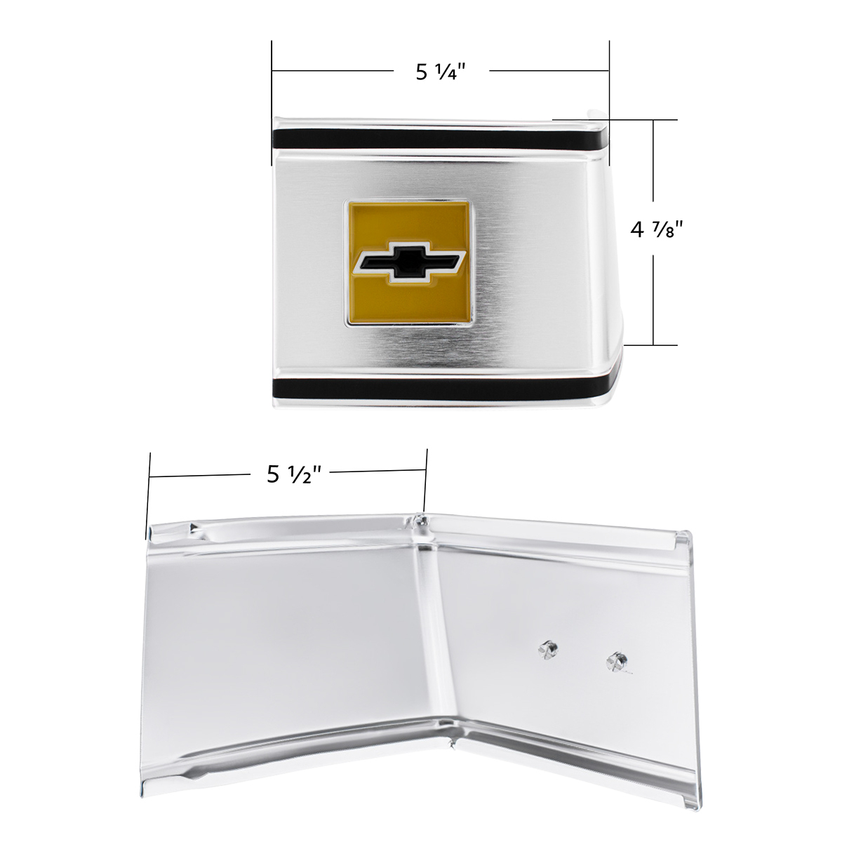 Cab Rear Corner Molding Kit For 1973-80 Chevy Truck - L/H
