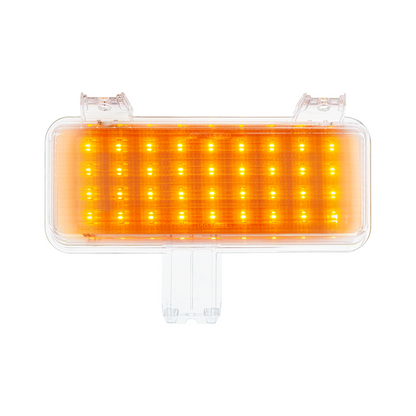 36 LED Sequential Parking Light For 1981-1982 Chevrolet & GMC Truck-Amber LED/Clear Lens R/H