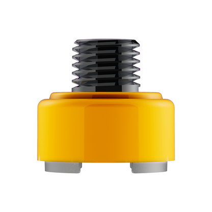 M30X3.5 Thread-On Shift Knob Mounting Adapter For Eaton Fuller Style 9/10 Shifter - Electric Yellow