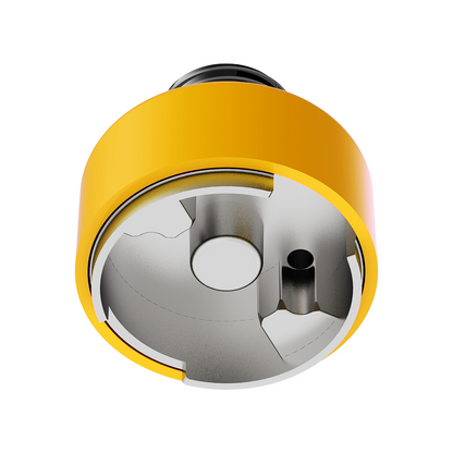 M30X3.5 Thread-On Shift Knob Mounting Adapter For Eaton Fuller Style 9/10 Shifter - Electric Yellow