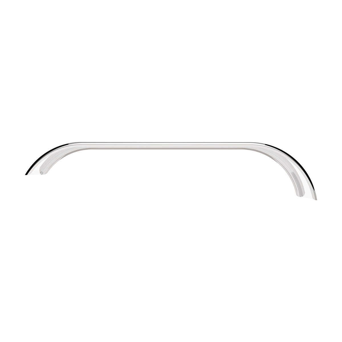 120" 430 Stainless Steel (16ga) Roll Formed Edge Smooth Full Fender 60" Spread - SS Series (Pair)