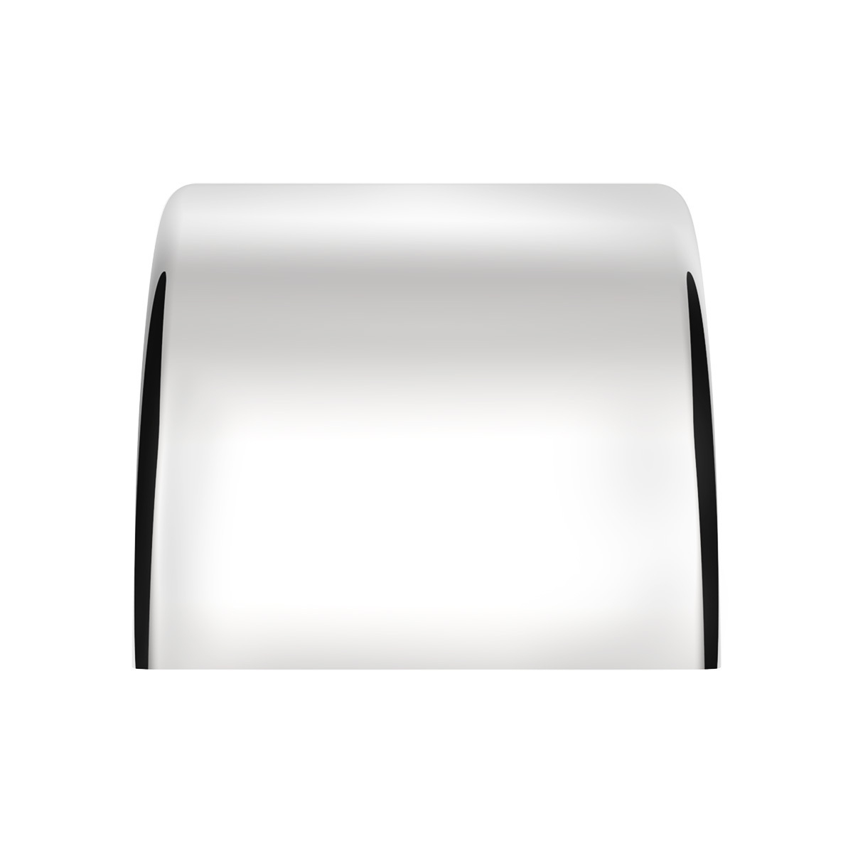 120" 430 Stainless Steel (16ga) Roll Formed Edge Smooth Full Fender 60" Spread - SS Series (Pair)