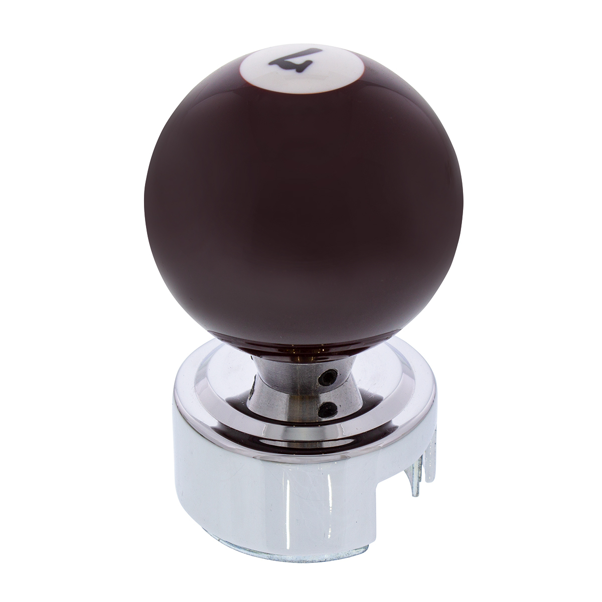 Number 7 Pool Ball Gearshift Knob For 13/15/18 Speed Eaton Style Shifters