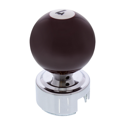 Number 7 Pool Ball Gearshift Knob For 13/15/18 Speed Eaton Style Shifters