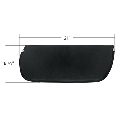Sunvisor Pad For 1973-1991 Chevrolet & GMC Trucks-Black (Pair)