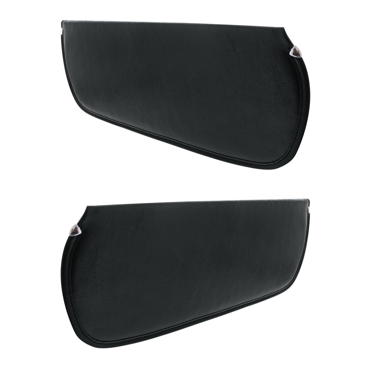 Sunvisor Pad For 1973-1991 Chevrolet & GMC Trucks-Black (Pair)