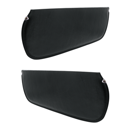 Sunvisor Pad For 1973-1991 Chevrolet & GMC Trucks-Black (Pair)