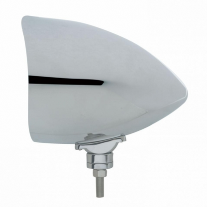 Chrome "CHOPPER" Headlight Housing With Smooth Visor