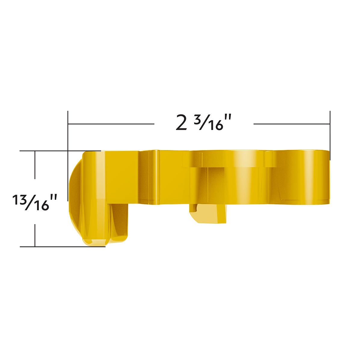 Candy Color Plastic Splitter Button For Eaton Fuller 15 Speed Shifter-Electric Yellow