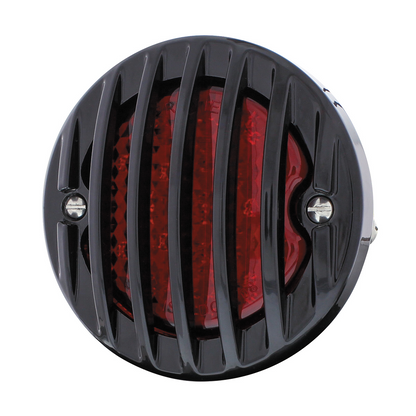 17 LED Tail Light With Black Grille Bezel For 1933-36 Ford Truck - L/H