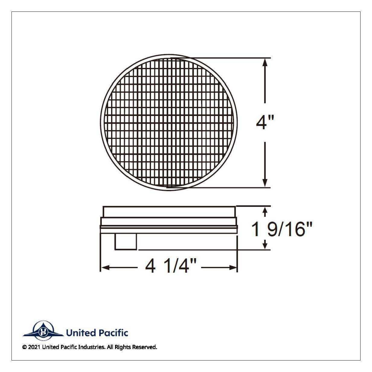 20 LED 4" Back-Up Light (Bulk)