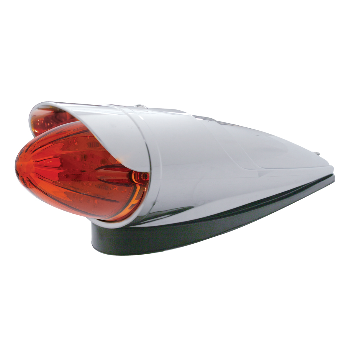 19 LED Watermelon Grakon 1000 Cab Light Kit With Visor - Amber LED/Dark Amber Lens