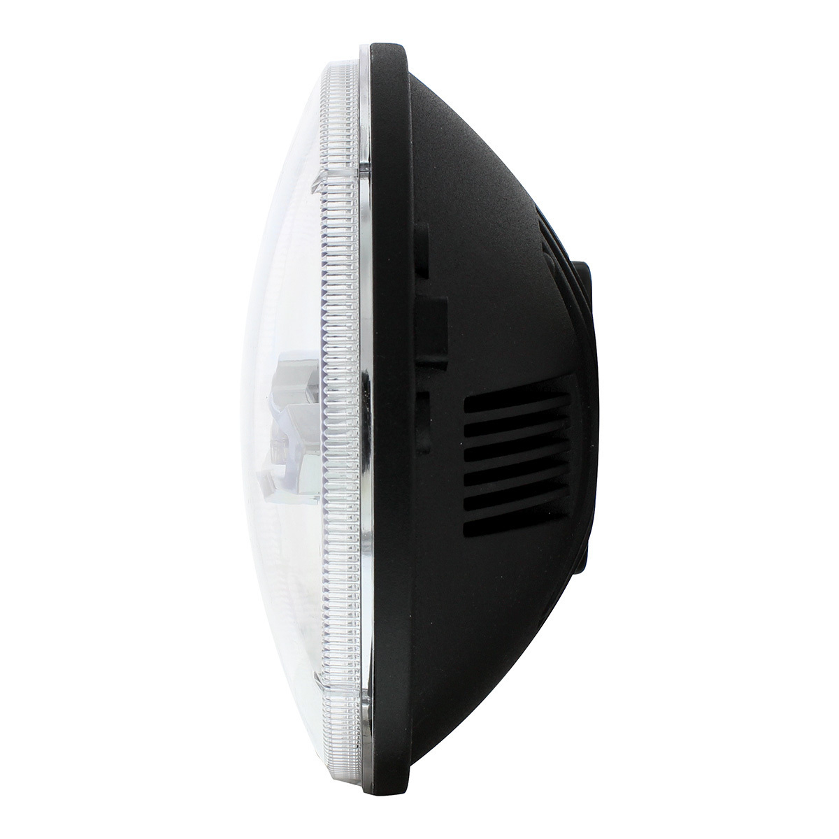 ULTRALIT - 3 High Power LED 7" Headlight With 10 White LED Position Light
