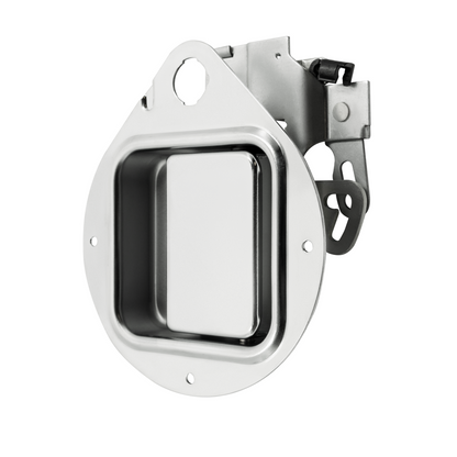 Chrome Exterior Door Handle For 1987-2005 Peterbilt 379/378/385, 1987-2000 377/376/375- Driver