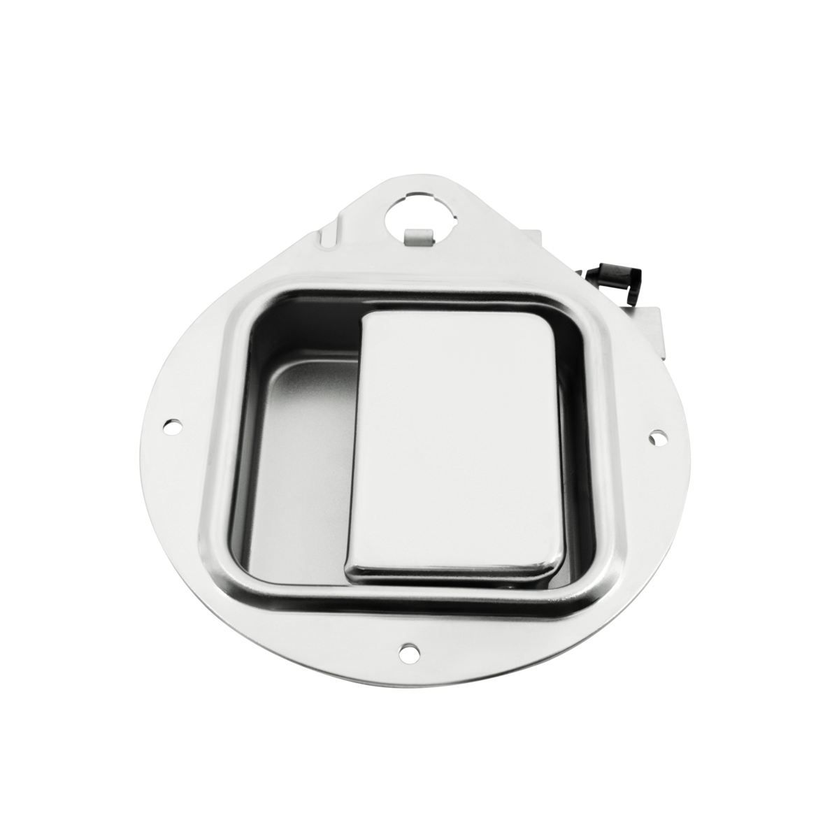 Chrome Exterior Door Handle For 1987-2005 Peterbilt 379/378/385, 1987-2000 377/376/375- Driver