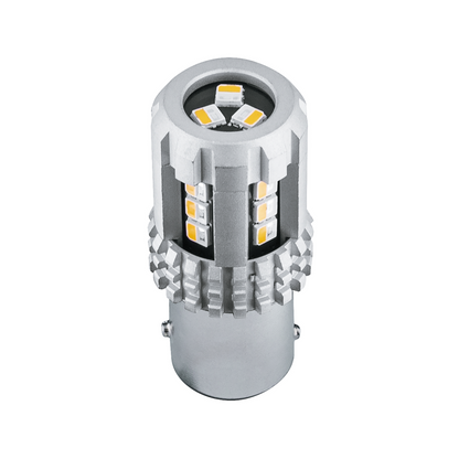360-Degree Double Fury High Power 18 LED 1157 Bulb-Amber & Red LED