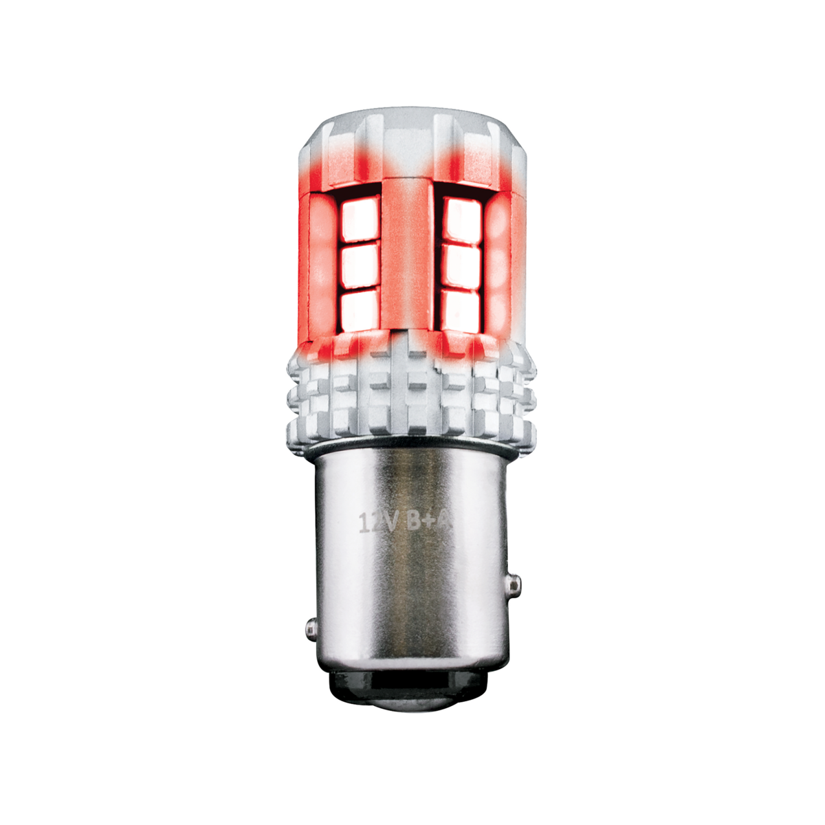 360-Degree Double Fury High Power 18 LED 1157 Bulb-Amber & Red LED