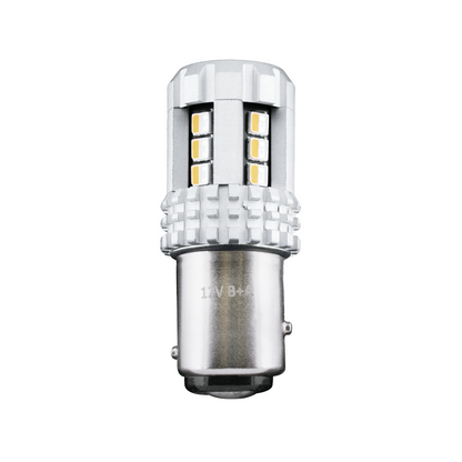 360-Degree Double Fury High Power 18 LED 1157 Bulb-Amber & Red LED