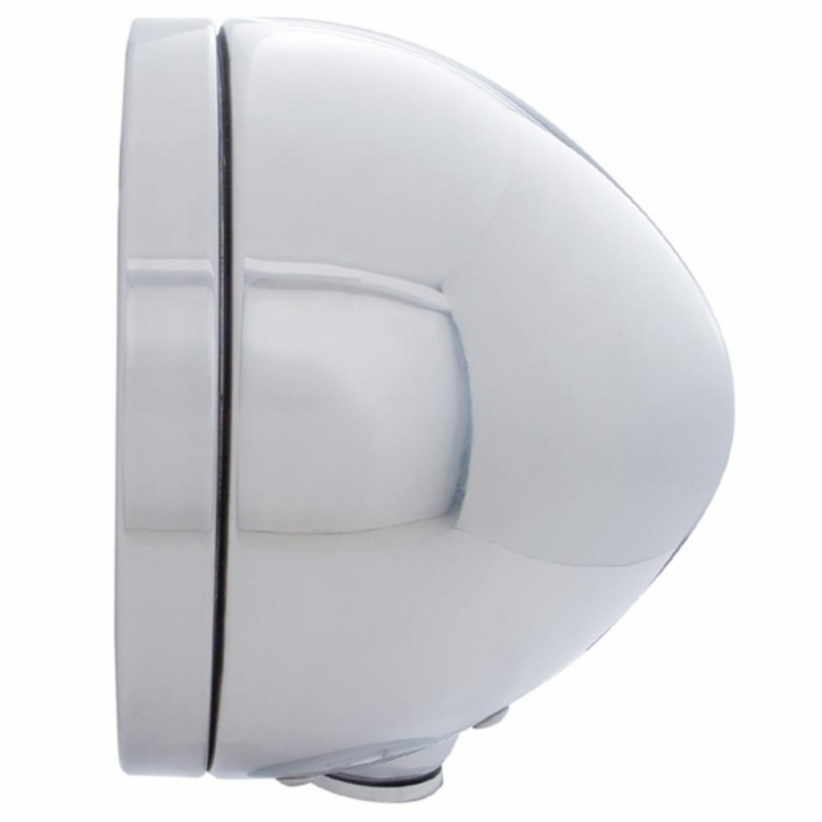 Stainless Steel "Bullet" Classic Headlight 6014 Bulb