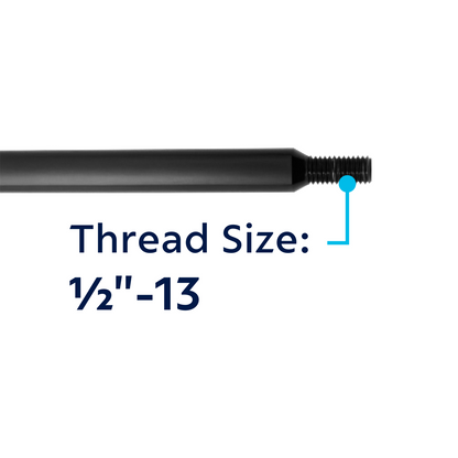 30" Shifter Shaft For Trucks-Glossy Black