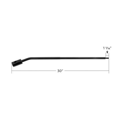 30" Shifter Shaft For Trucks-Glossy Black
