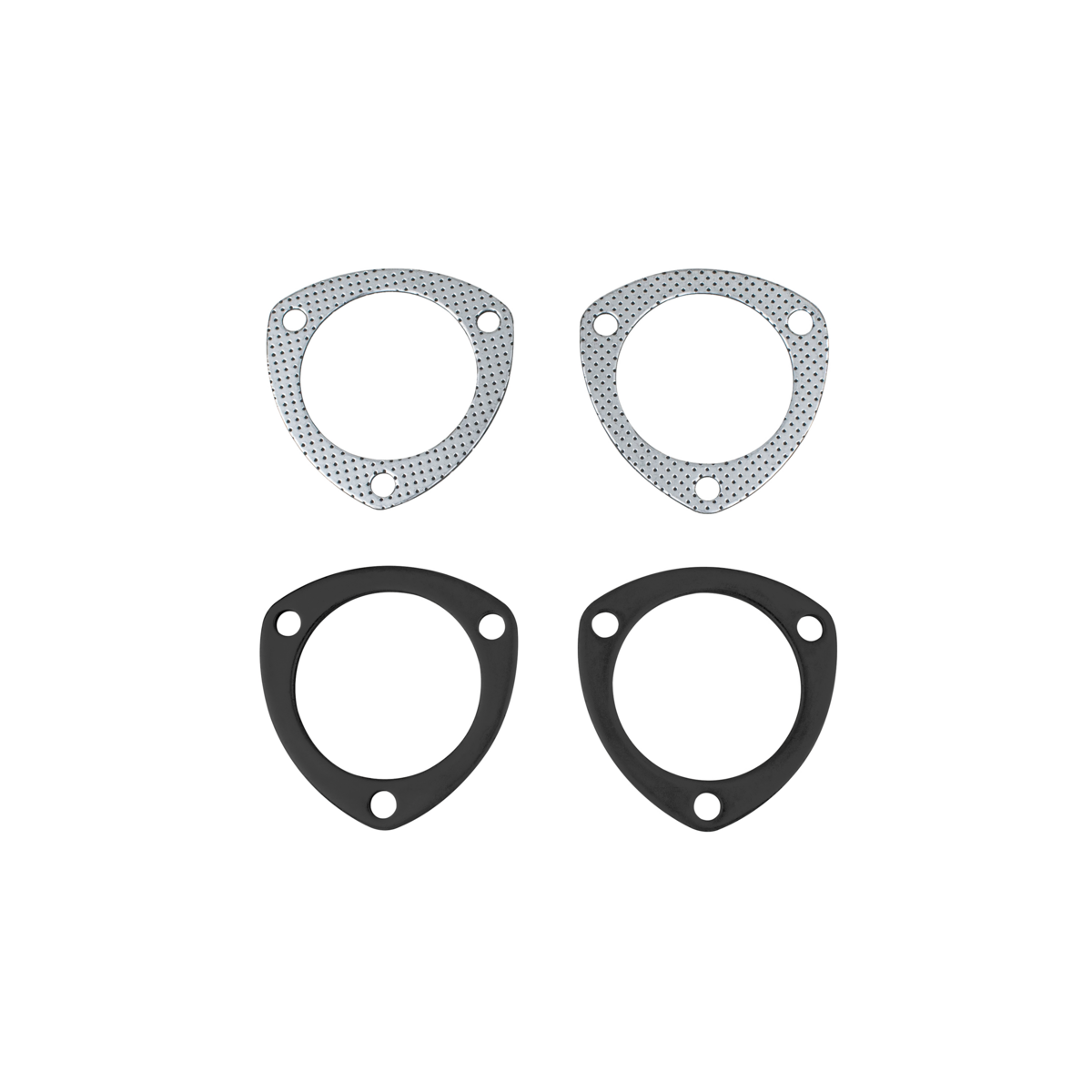 Black Painted 289/302 Long Tube Headers For 1966-77 Bronco