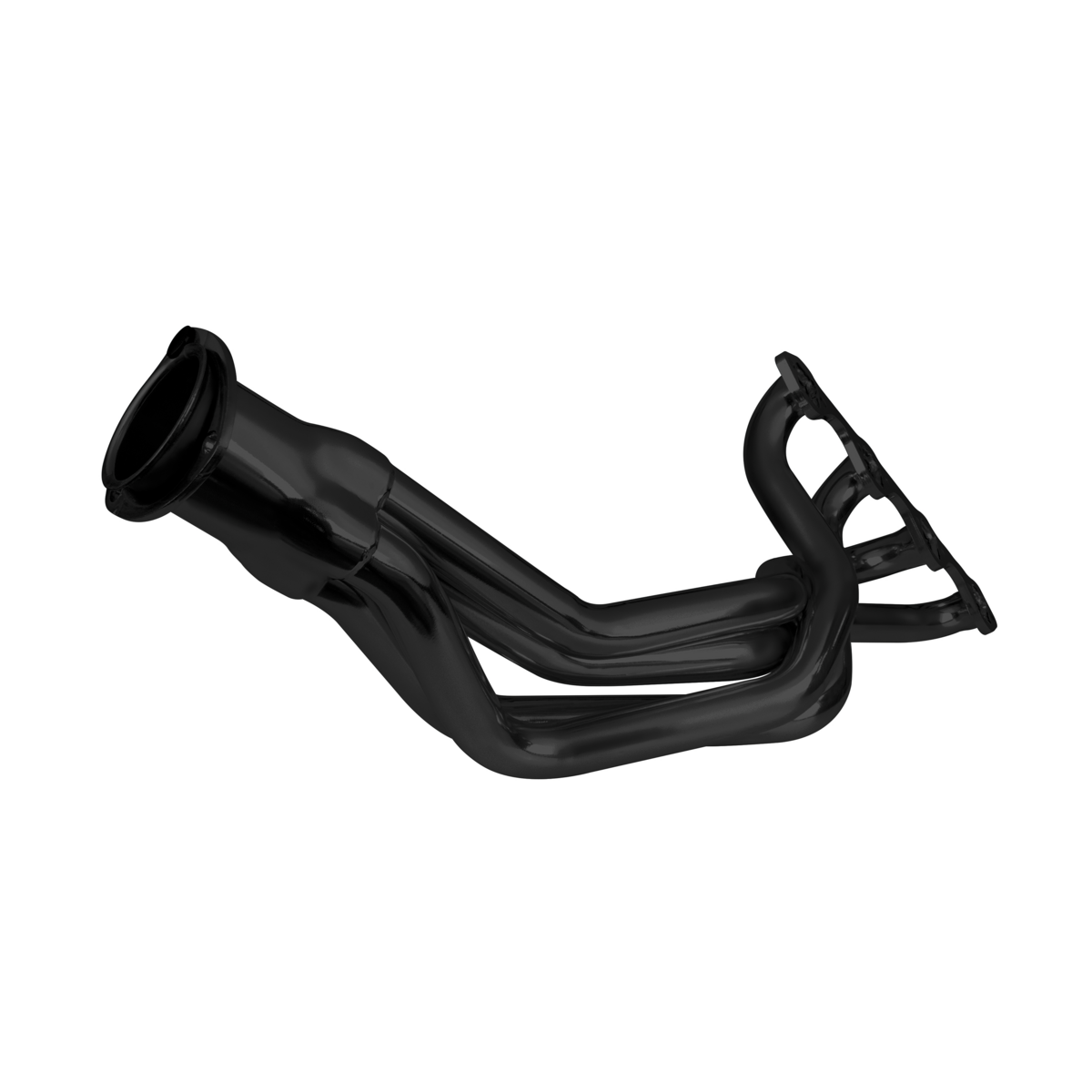 Black Painted 289/302 Long Tube Headers For 1966-77 Bronco