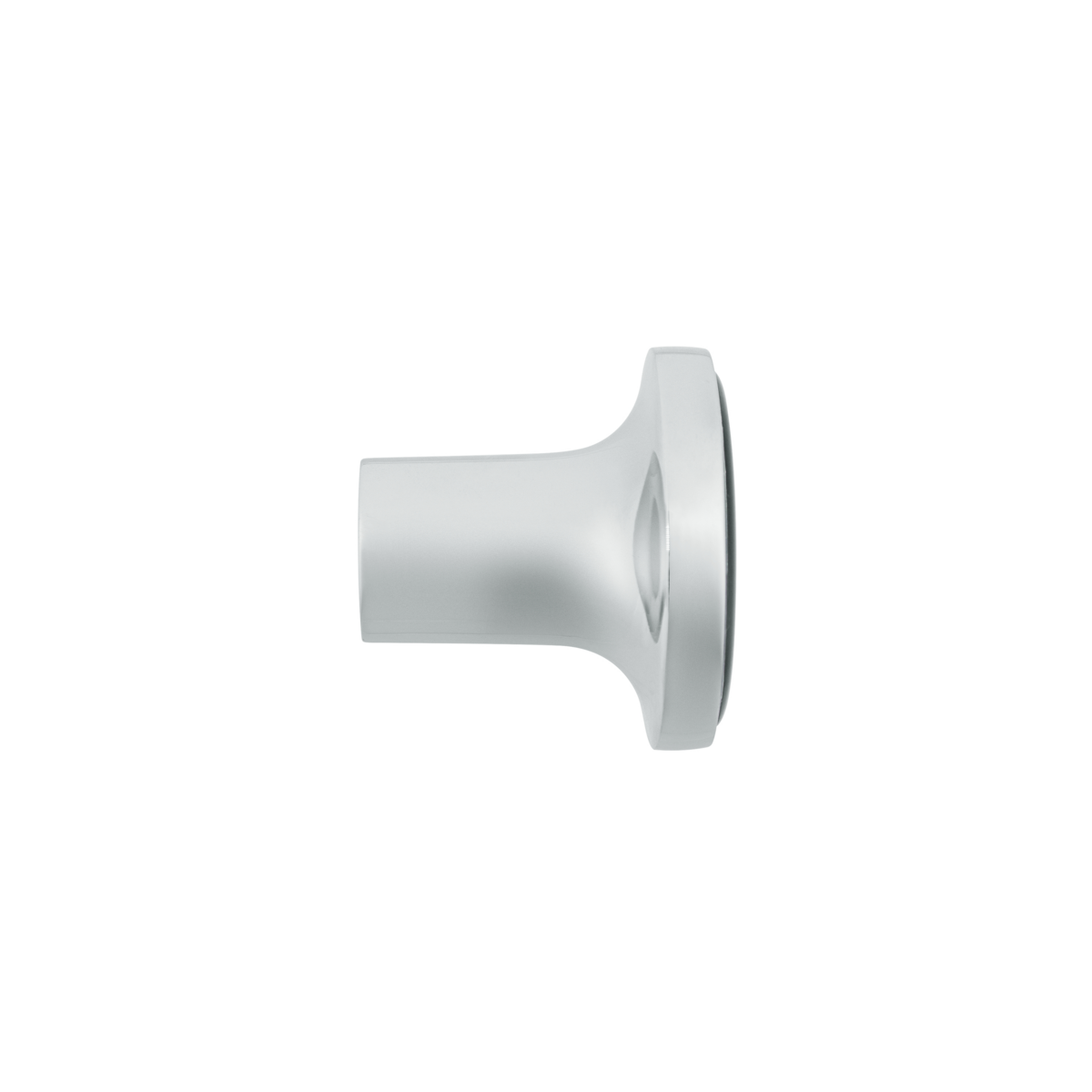Aluminum Screw-On Air Valve Knob With Glossy Trailer Script Sticker - Black Sticker