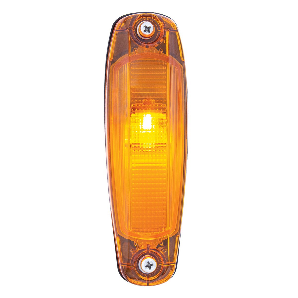 2 LED Cab Light For 2018-2026 Freightliner Cascadia - Amber LED/Amber Lens