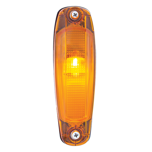 2 LED Cab Light For 2018-2026 Freightliner Cascadia - Amber LED/Amber Lens