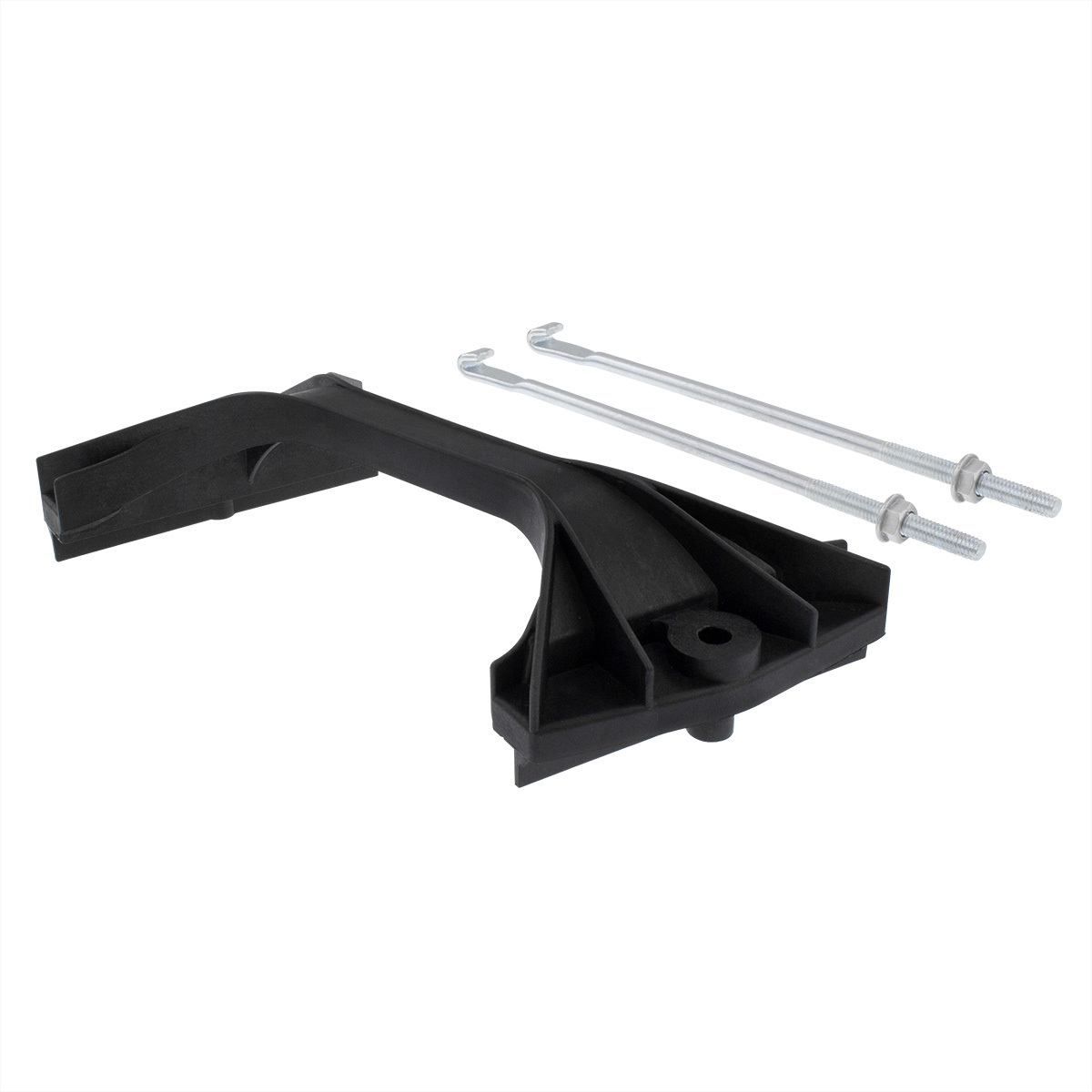 Black Polymer Battery Hold Down Bracket For Ford Bronco (1978-79) & Truck (1973-79)