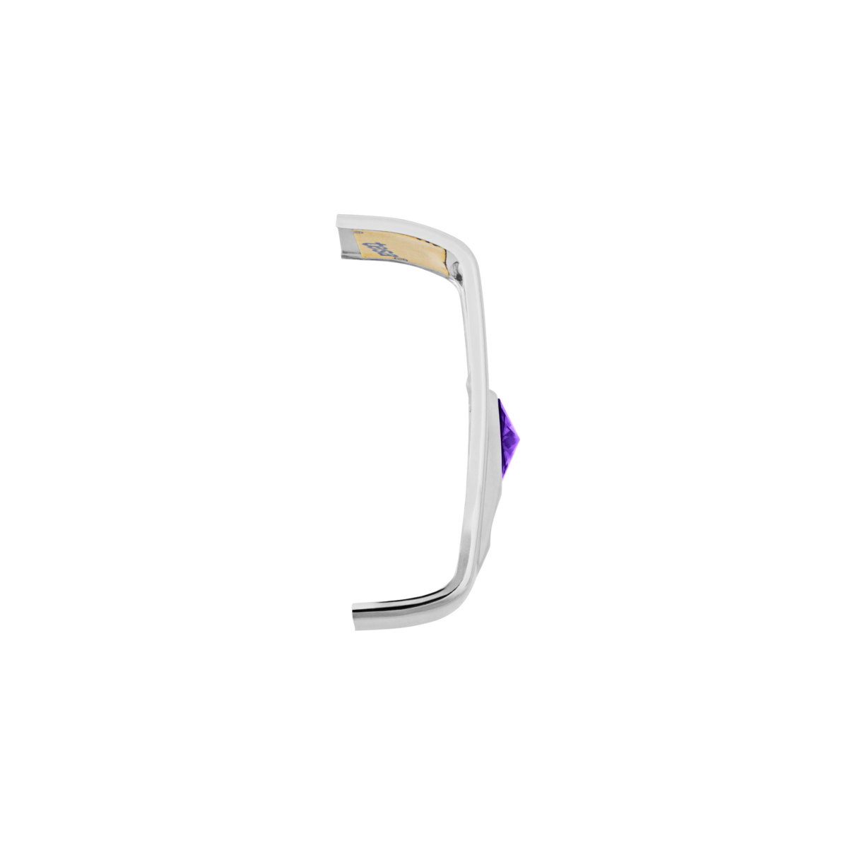 Rocker Switch Cover With Purple Crystal For 2006+ Kenworth (Card Of 3)
