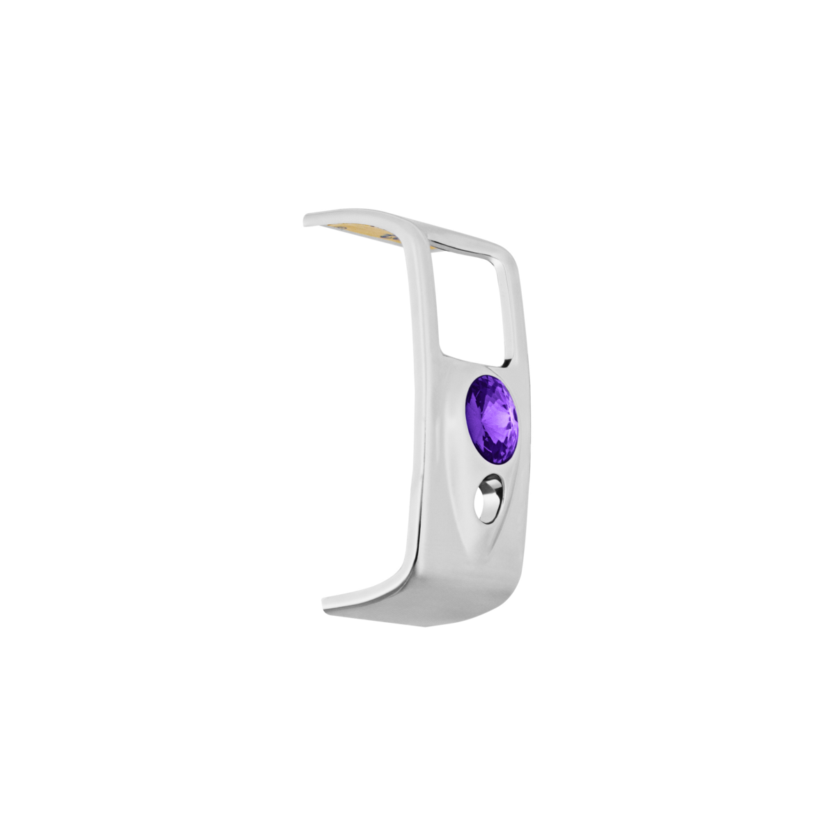 Rocker Switch Cover With Purple Crystal For 2006+ Kenworth (Card Of 3)