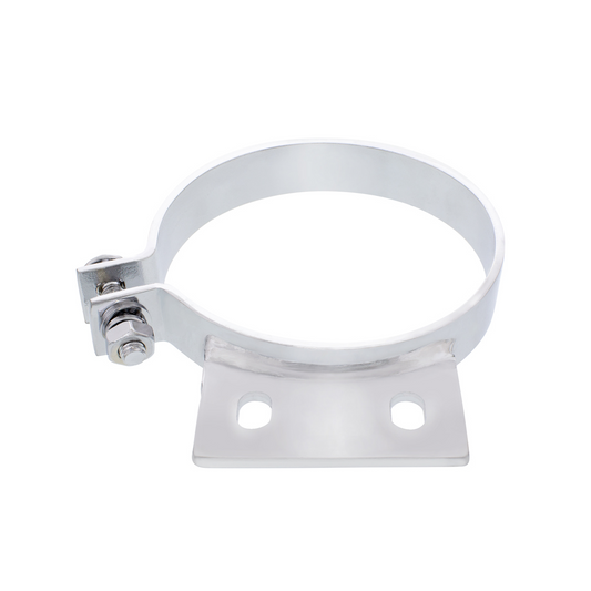 5" Chrome Exhaust Clamp For Peterbilt