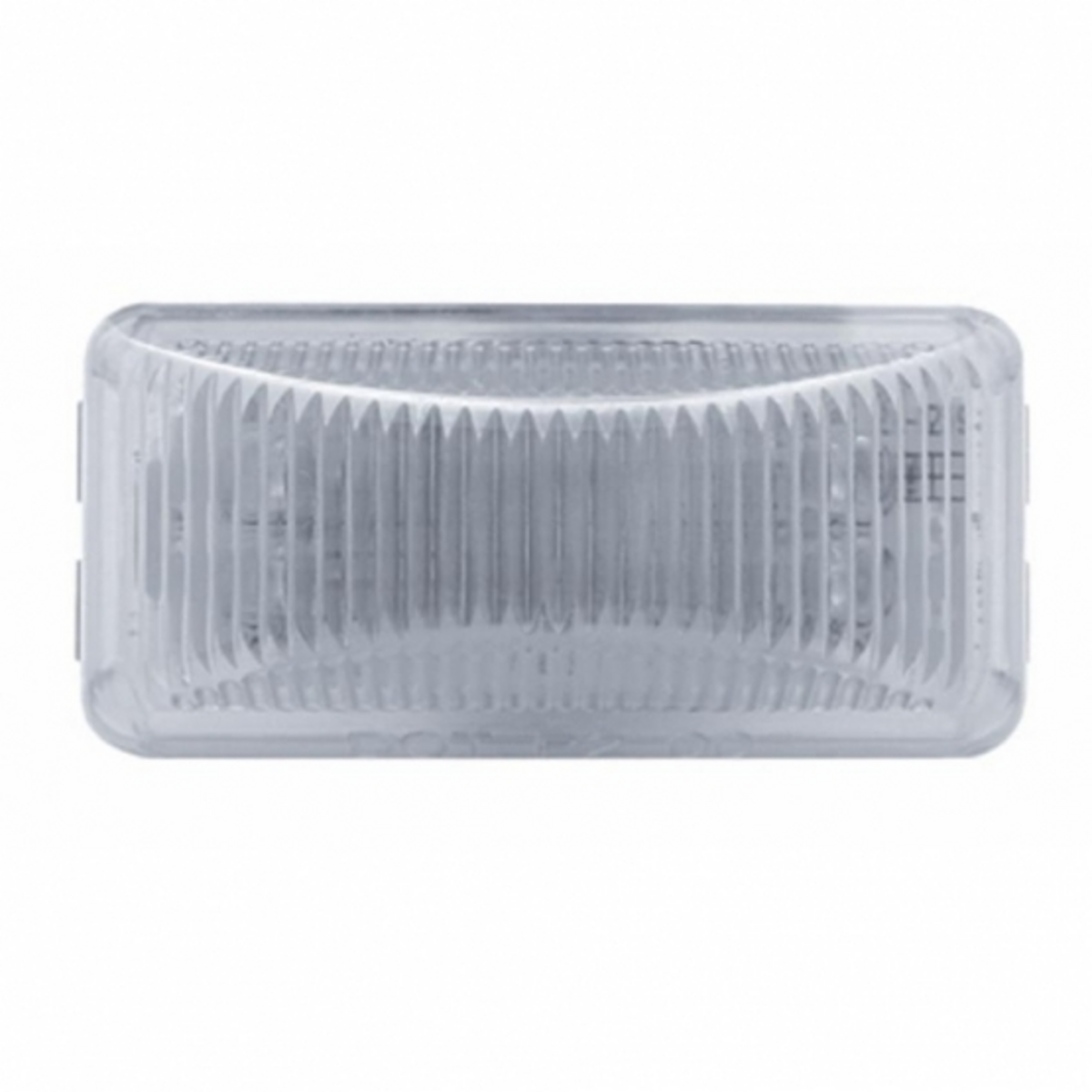 6 LED Rectangular Light (Clearance/Marker) - Amber LED/Clear Lens