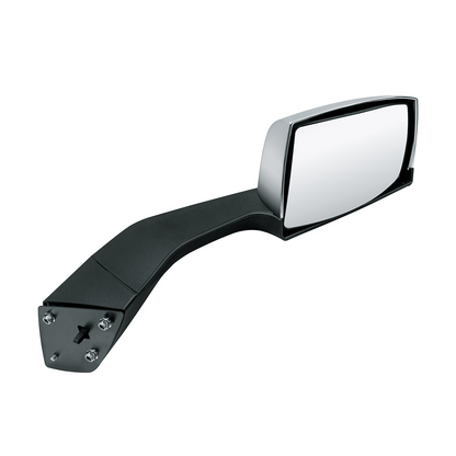 Chrome Hood Mirror Assembly With Sequential LED Turn Signal For 2004-2017 Volvo VNL-Passenger