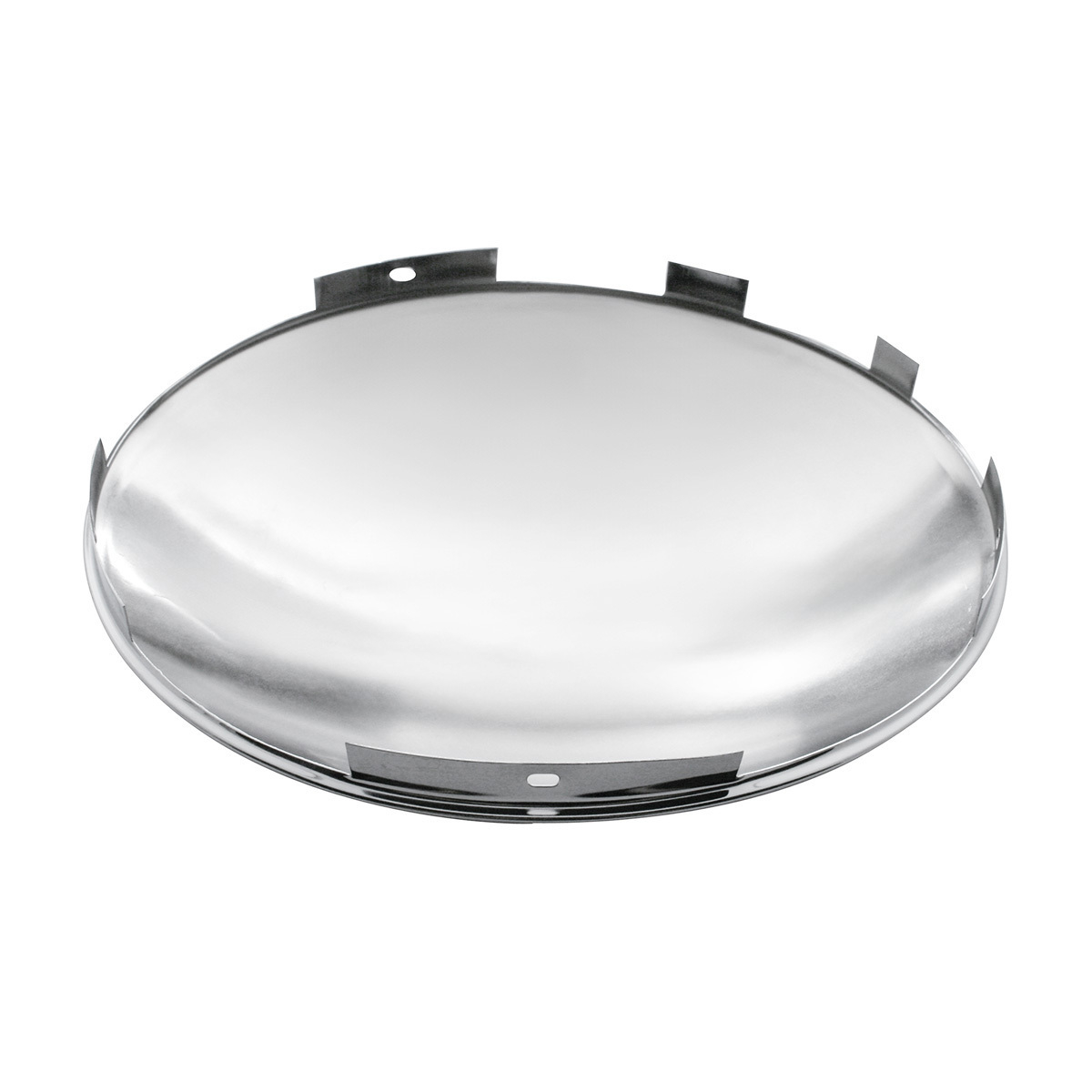 Universal Chrome Dome Front Hubcap - 7/16" Lip