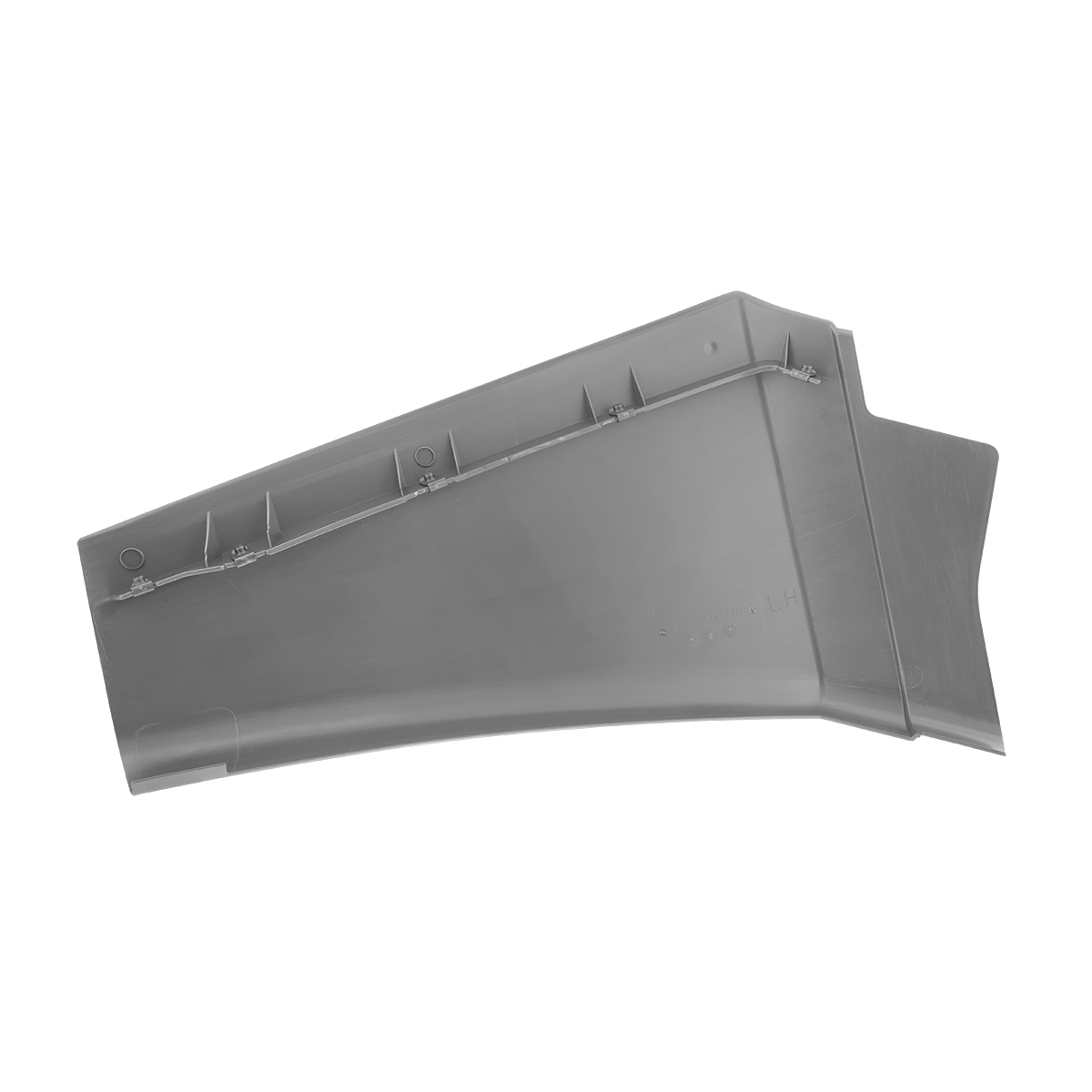 Bumper Air Flow Deflector (Wider Version) For 2018-2024 Freightliner Cascadia - Driver