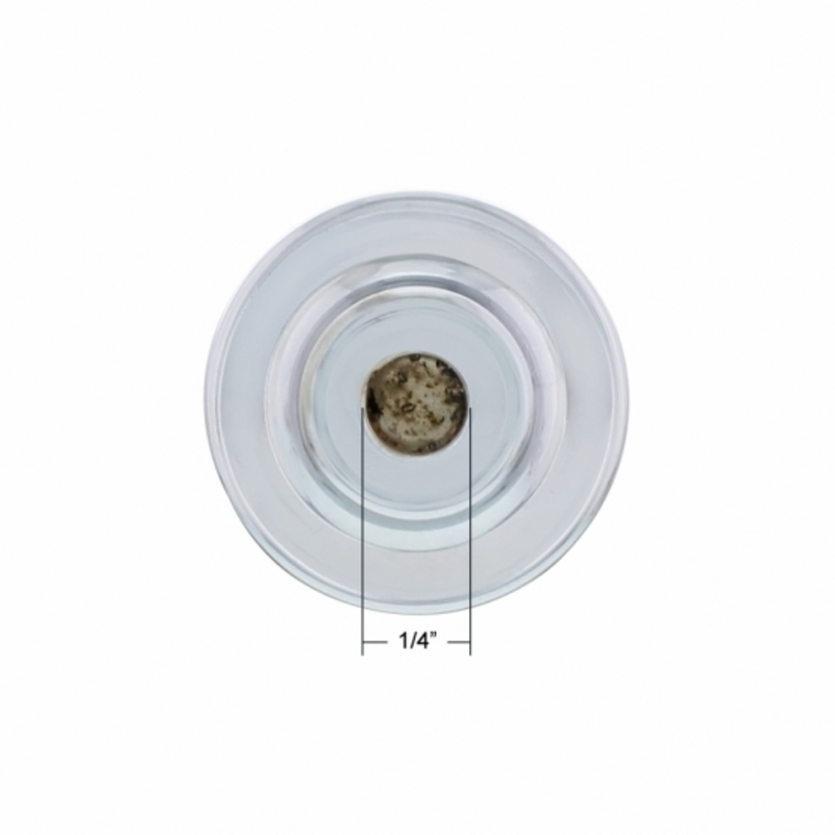 Chrome Skull Dash Knob