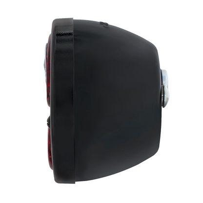 LED 12V Tail Light Assembly With Black Housing & Blue Dot For 1928-31 Model A - R/H